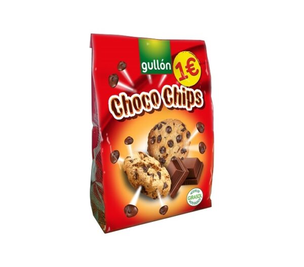 CHOCO-CHIPS 1 EU.GULLON 200 GR.